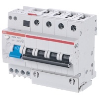Автоматический выключатель дифференциального тока (АВДТ) 4п 16А х-ка C 30мА тип AC (DS204 AC-C16/0,03)