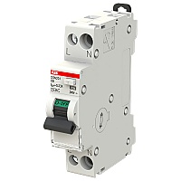 Автоматический выключатель дифференциального тока (АВДТ) 1п+N 6А х-ка C 30мА тип AC (DSN201 AC-C6/0.03)