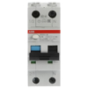 Автоматический выключатель дифференциального тока (АВДТ) 1п+N 16А х-ка C 30мА тип AC (DS201 M C16 AC30)