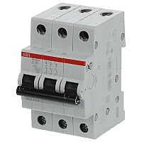 Автоматический выключатель 3п 10А C 6кА (SH203 C10)