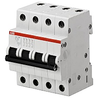 Автоматический выключатель 4п 50А C 6кА (SH204 C50)