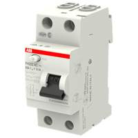 Выключатель дифференциального тока (УЗО) 2п 25А 100мА тип AC (FH202 AC-25/0.1)