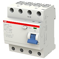 Выключатель дифференциального тока (УЗО) 4п 80А 30мА тип AC (F204 AC-80/0.03)
