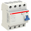Выключатель дифференциального тока (УЗО) 4п 100А 30мА тип AC (F204 AC-100/0.03)