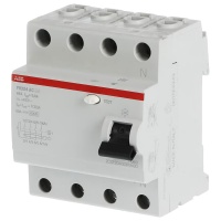 Выключатель дифференциального тока (УЗО) 4п 40А 300мА тип AC (FH204 AC-40/0.3)