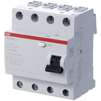 Выключатель дифференциального тока (УЗО) 4п 63А 30мА тип AC (FH204 AC-63/0,03)