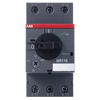 Автоматический выключатель для защиты электродвигателей 0.63-1А MS116-1.0 управление ручкой