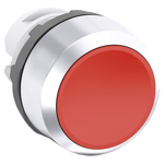Кнопка MP1-20R красная без подсветки без фиксации низкая