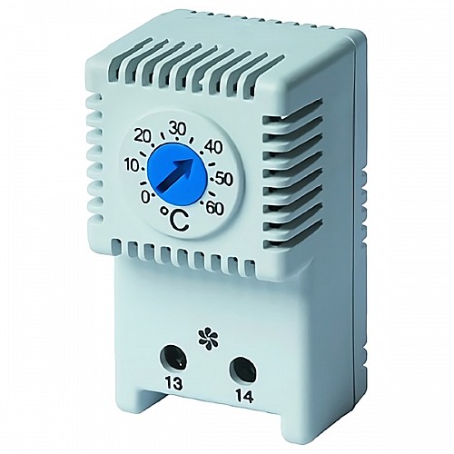 Термостат NO для вентиляции диапазон температур 0-60 градусов