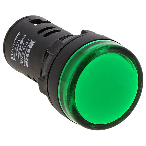 Лампа AD16-22HS LED матрица 22мм зеленый PROxima
