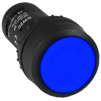 Кнопка SW2C-11 возвратная синяя NO+NC PROxima
