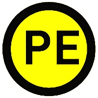 Наклейка ''PE'' (d20мм.) PROxima