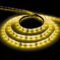 Лента светодиодная LEDх60/м 5м 4.8w/m 12в IP65 желтый LS604