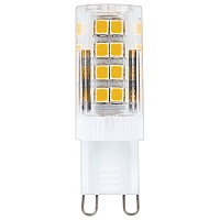 Лампа светодиодная LED 5вт 230в G9 теплый капсульная LB-432