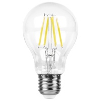 Лампа светодиодная LED 7вт Е27 теплый Filament LB-57
