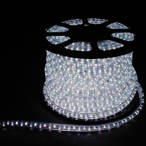 Дюралайт светодиодный LEDх36/м белый двухжильный кратно 2м бухта 100м LED-R