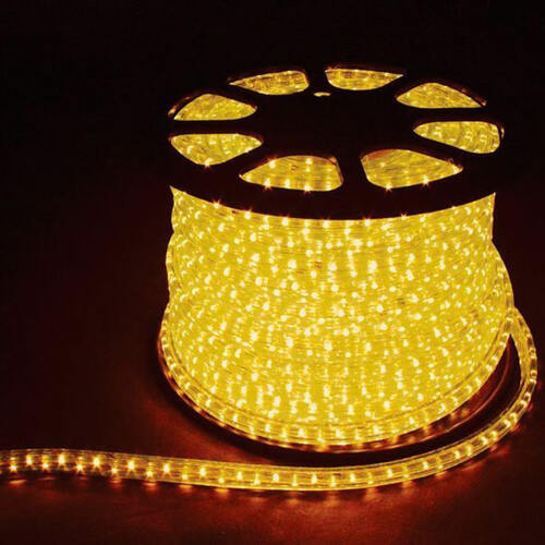 Дюралайт светодиодный LEDх36/м желтый двухжильный кратно 2м бухта 100м LED-R