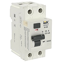 Выключатель дифференциального тока (УЗО) 2п 25А 30мА тип AC R10N ARMAT