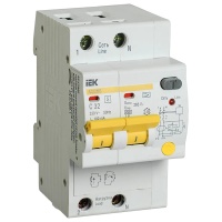 Автоматический выключатель дифференциального тока (АВДТ) 2п 32А х-ка C 100мА тип A АД12MS