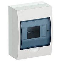 Щит распределительный навесной ЩРн-П-6 IP41 пластиковый прозрачная дверь IEK