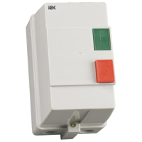 Пускатель магнитный КМИ 25А катушка управления 220В АС IP54 с кнопками П+С РТИ-1323 (КМИ-22560)