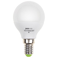 Лампа светодиодная LED 5Вт E14 400Лм белый матовая шар 230V/50Hz Eco