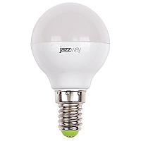 Лампа светодиодная LED 9Вт Е14 холодный матовый шар