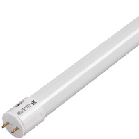 Лампа светодиодная LED 20Вт T8 белый матовая 230V/50Hz (установка возможна после демонтажа ПРА)