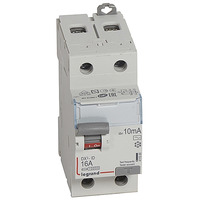 Выключатель дифференциального тока (УЗО) 2п 16А 10мА тип AC DX3