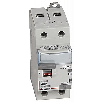 Выключатель дифференциального тока (УЗО) 2п 40А 30мА тип AC DX3