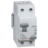 Выключатель дифференциального тока (УЗО) 2п 40А 30мА тип AC RX3
