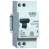 Автоматический выключатель дифференциального тока (АВДТ) 1п+N 10А х-ка C 30мА тип AC 6кА RX3