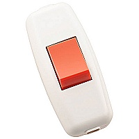 Выключатель навесной белый-красный (715-1101-611)