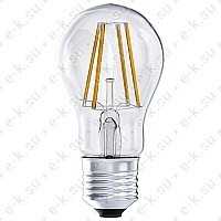 Лампа светодиодная LED 4вт Е27 А50 белый СДФ-4-1