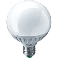 Лампа светодиодная LED 12Вт Е27 теплый (шар) (94147 NLL-G95)
