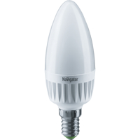 Лампа светодиодная LED 7вт E14 теплый матовая свеча (94491 NLL-C37)
