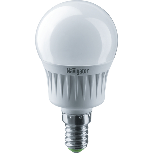 Лампа светодиодная LED 7вт E14 белый шар (94468 NLL-G45)