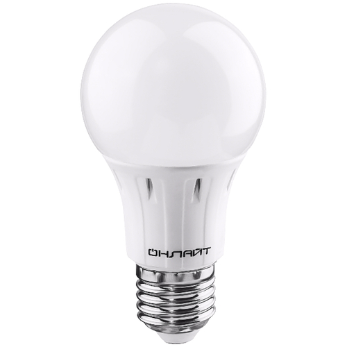 Лампа светодиодная LED 10вт Е27 белый (71650 ОLL-A60)