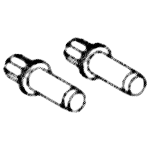 Штыри контактные (комплект из 2 шт.) (NSX100/250)