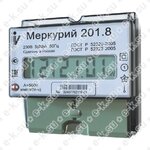Счетчик электроэнергии однофазный однотарифный Меркурий 201.8 5/80А Т1 D 230В ЖК (201.8)